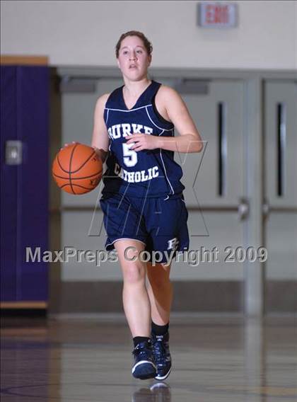 Thumbnail 1 in Burke Catholic vs. Warwick (Warwick Holiday Classic) photogallery.
