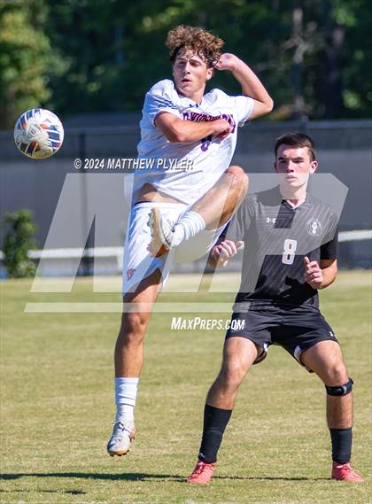 Thumbnail 2 in Davidson Day vs Trinity Academy (NCISAA 3A Tournament Quarterfinal) photogallery.