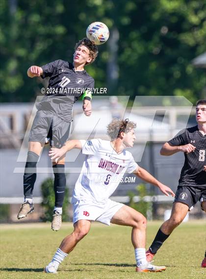 Thumbnail 2 in Davidson Day vs Trinity Academy (NCISAA 3A Tournament Quarterfinal) photogallery.