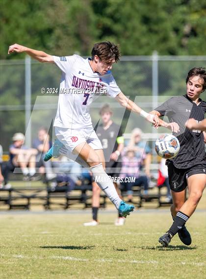 Thumbnail 2 in Davidson Day vs Trinity Academy (NCISAA 3A Tournament Quarterfinal) photogallery.