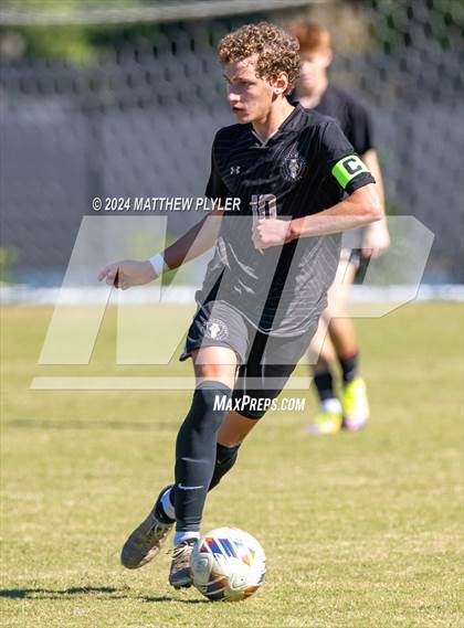 Thumbnail 2 in Davidson Day vs Trinity Academy (NCISAA 3A Tournament Quarterfinal) photogallery.