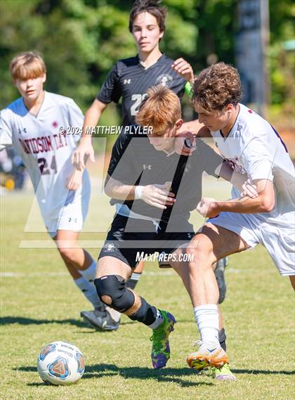 Thumbnail 3 in Davidson Day vs Trinity Academy (NCISAA 3A Tournament Quarterfinal) photogallery.