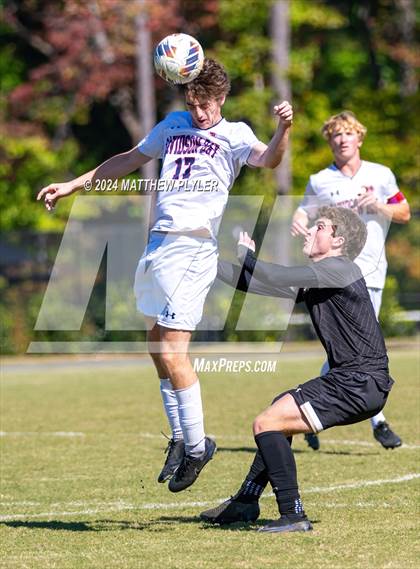Thumbnail 2 in Davidson Day vs Trinity Academy (NCISAA 3A Tournament Quarterfinal) photogallery.