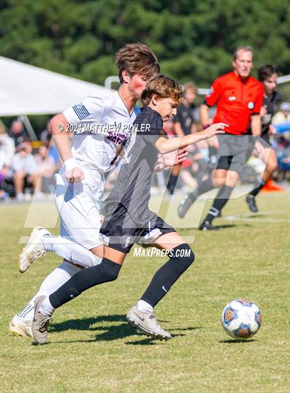 Thumbnail 1 in Davidson Day vs Trinity Academy (NCISAA 3A Tournament Quarterfinal) photogallery.