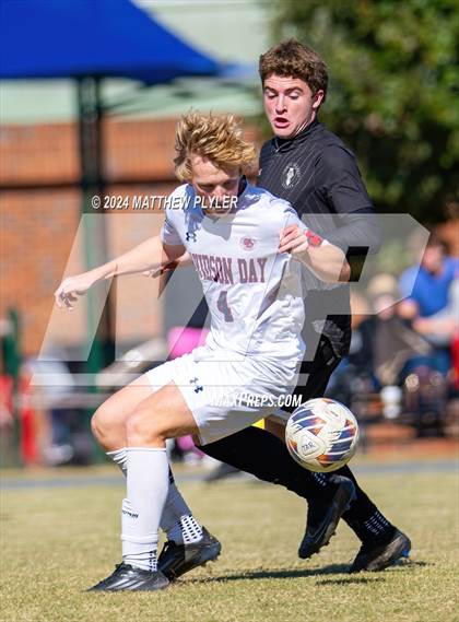 Thumbnail 2 in Davidson Day vs Trinity Academy (NCISAA 3A Tournament Quarterfinal) photogallery.