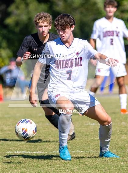 Thumbnail 3 in Davidson Day vs Trinity Academy (NCISAA 3A Tournament Quarterfinal) photogallery.