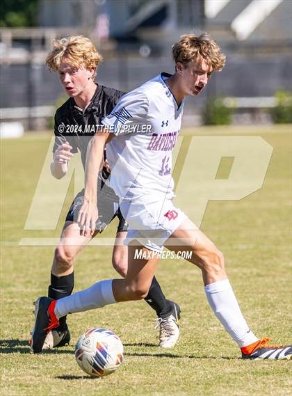 Thumbnail 3 in Davidson Day vs Trinity Academy (NCISAA 3A Tournament Quarterfinal) photogallery.