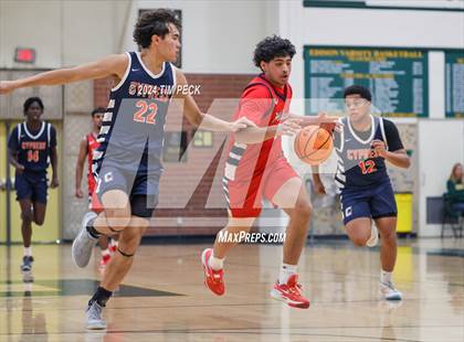 Thumbnail 1 in Cypress vs. Tournament Opponent photogallery.