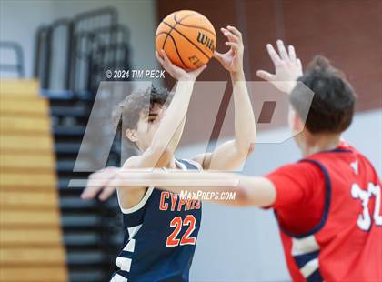 Thumbnail 1 in Cypress vs. Tournament Opponent photogallery.