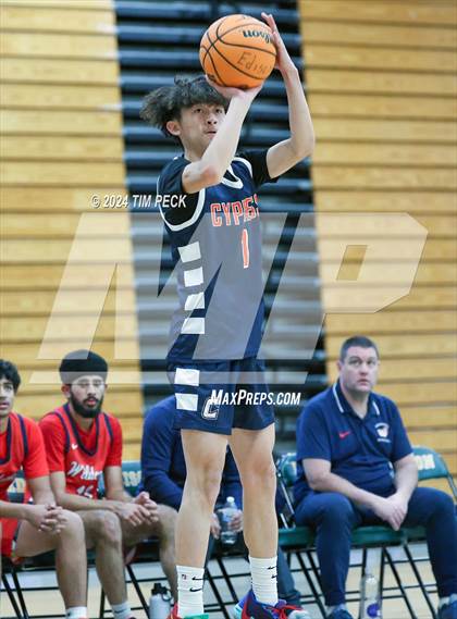 Thumbnail 1 in Cypress vs. Tournament Opponent photogallery.