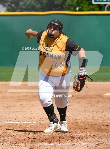 Thumbnail 1 in Johnson vs Brennan (UIL 6A Bi District) photogallery.