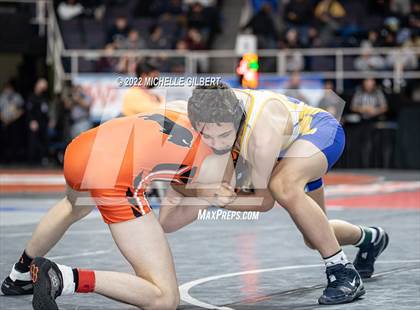 Thumbnail 2 in NYSPHSAA D2 State Championship Wrestling Round 2  photogallery.