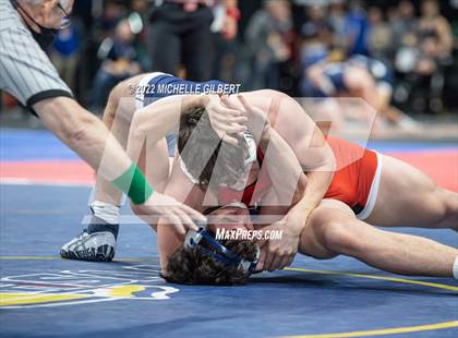 Thumbnail 3 in NYSPHSAA D2 State Championship Wrestling Round 2  photogallery.