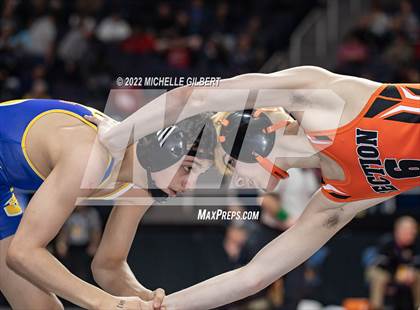 Thumbnail 1 in NYSPHSAA D2 State Championship Wrestling Round 2  photogallery.