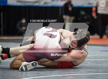 Thumbnail 1 in NYSPHSAA D2 State Championship Wrestling Round 2  photogallery.