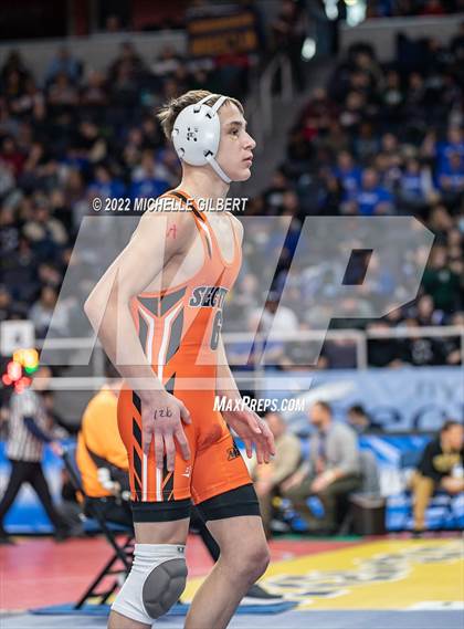 Thumbnail 3 in NYSPHSAA D2 State Championship Wrestling Round 2  photogallery.