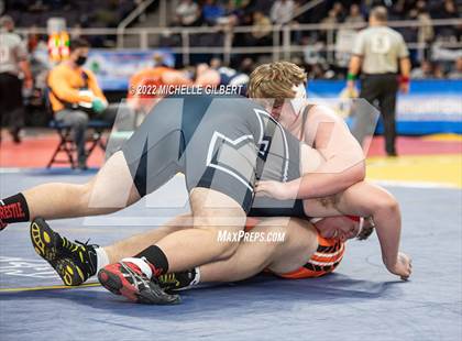 Thumbnail 3 in NYSPHSAA D2 State Championship Wrestling Round 2  photogallery.