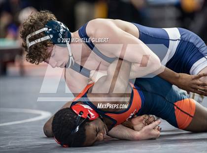 Thumbnail 1 in NYSPHSAA D2 State Championship Wrestling Round 2  photogallery.