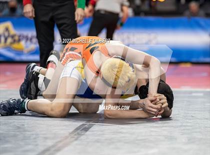 Thumbnail 2 in NYSPHSAA D2 State Championship Wrestling Round 2  photogallery.