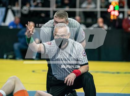 Thumbnail 3 in NYSPHSAA D2 State Championship Wrestling Round 2  photogallery.