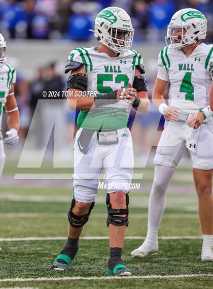 Thumbnail 1 in Wall @ Gunter (UIL Football 3A D2 Semifinal) photogallery.