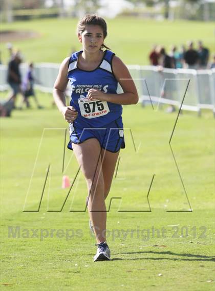 Thumbnail 2 in AIA State Cross Country Championships (D3 Girls) photogallery.