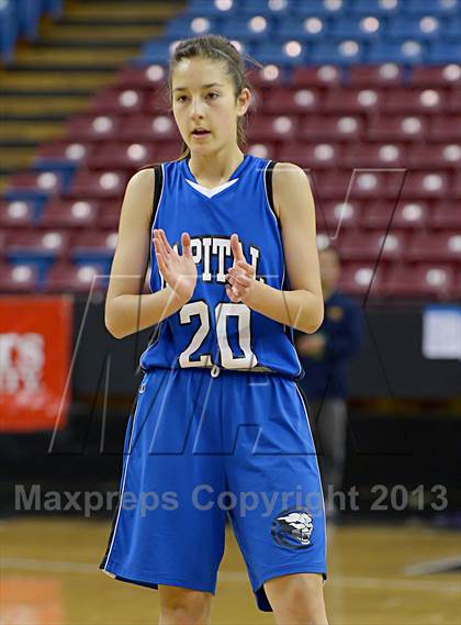 Thumbnail 1 in Capital Christian vs. Brookside Christian (CIF SJS D5 Final) photogallery.