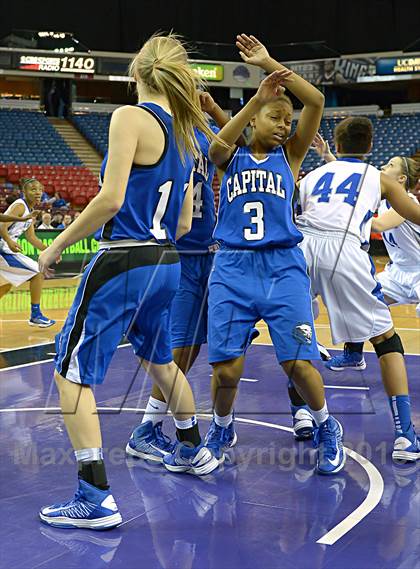 Thumbnail 1 in Capital Christian vs. Brookside Christian (CIF SJS D5 Final) photogallery.