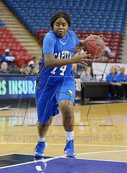 Thumbnail 3 in Capital Christian vs. Brookside Christian (CIF SJS D5 Final) photogallery.