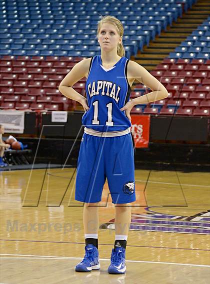 Thumbnail 2 in Capital Christian vs. Brookside Christian (CIF SJS D5 Final) photogallery.