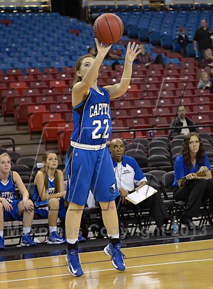 Thumbnail 3 in Capital Christian vs. Brookside Christian (CIF SJS D5 Final) photogallery.