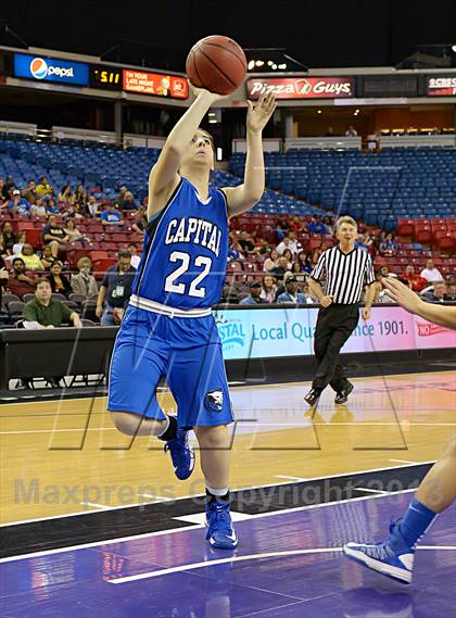 Thumbnail 2 in Capital Christian vs. Brookside Christian (CIF SJS D5 Final) photogallery.