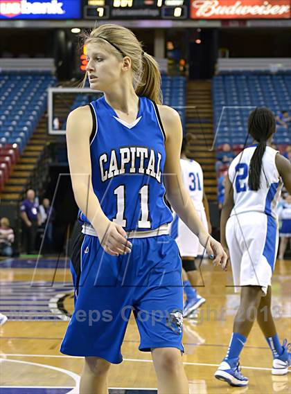 Thumbnail 2 in Capital Christian vs. Brookside Christian (CIF SJS D5 Final) photogallery.