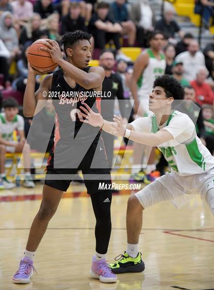 Thumbnail 2 in St. Mary's vs Brophy College Prep (Hoophall West Tournament) photogallery.
