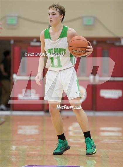 Thumbnail 2 in St. Mary's vs Brophy College Prep (Hoophall West Tournament) photogallery.