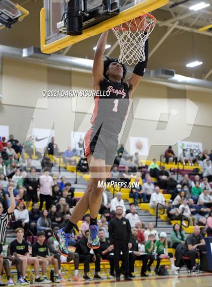 Thumbnail 1 in St. Mary's vs Brophy College Prep (Hoophall West Tournament) photogallery.