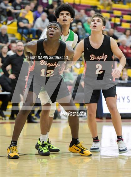 Thumbnail 3 in St. Mary's vs Brophy College Prep (Hoophall West Tournament) photogallery.