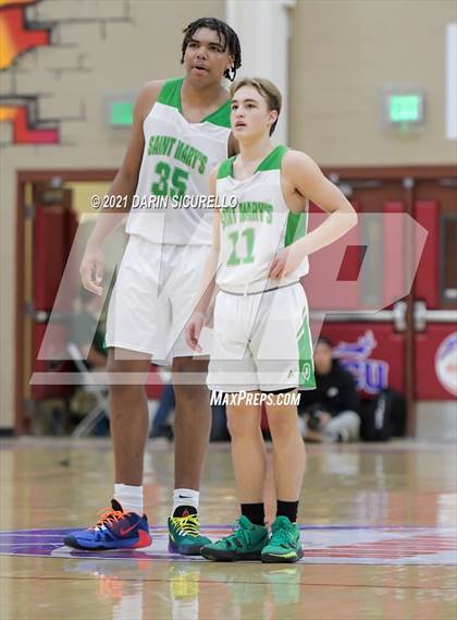 Thumbnail 2 in St. Mary's vs Brophy College Prep (Hoophall West Tournament) photogallery.