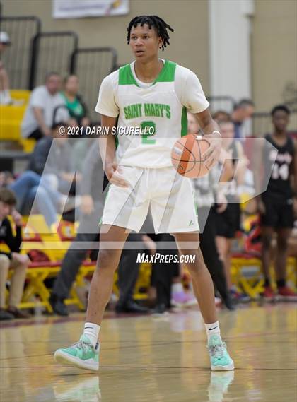 Thumbnail 2 in St. Mary's vs Brophy College Prep (Hoophall West Tournament) photogallery.