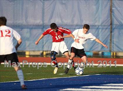 Thumbnail 3 in Clarence vs Baldwinsville (NYSPHSAA Class AA Semifinal) photogallery.