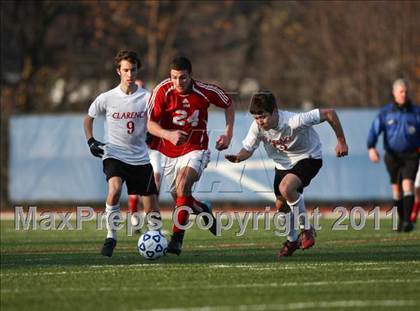 Thumbnail 2 in Clarence vs Baldwinsville (NYSPHSAA Class AA Semifinal) photogallery.