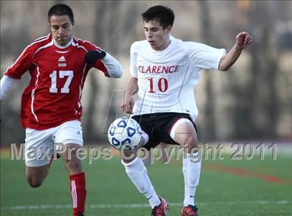 Thumbnail 1 in Clarence vs Baldwinsville (NYSPHSAA Class AA Semifinal) photogallery.