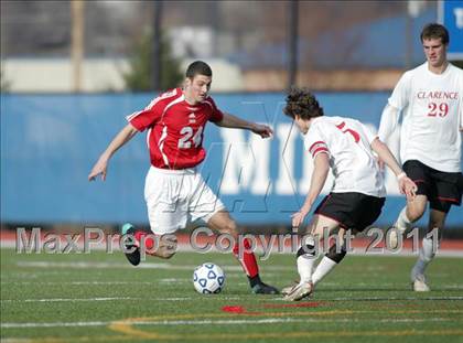 Thumbnail 2 in Clarence vs Baldwinsville (NYSPHSAA Class AA Semifinal) photogallery.