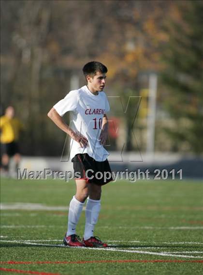 Thumbnail 3 in Clarence vs Baldwinsville (NYSPHSAA Class AA Semifinal) photogallery.