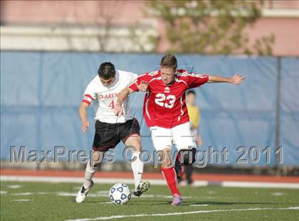 Thumbnail 3 in Clarence vs Baldwinsville (NYSPHSAA Class AA Semifinal) photogallery.