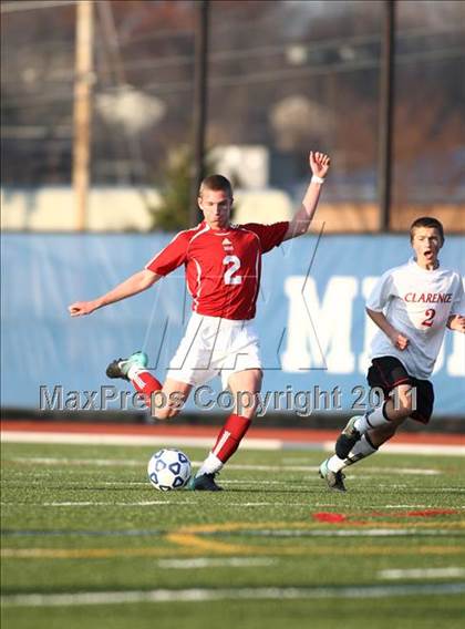 Thumbnail 3 in Clarence vs Baldwinsville (NYSPHSAA Class AA Semifinal) photogallery.