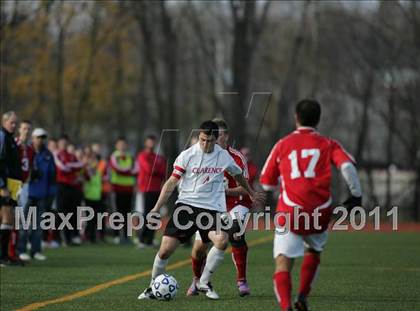 Thumbnail 3 in Clarence vs Baldwinsville (NYSPHSAA Class AA Semifinal) photogallery.