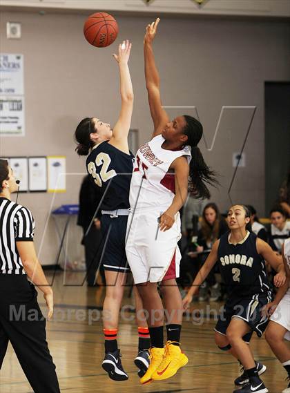 Thumbnail 1 in Downey vs. Sonora (So Cal Holiday Classic) photogallery.