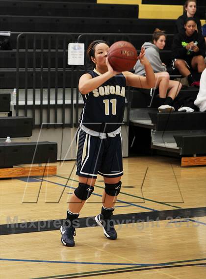 Thumbnail 2 in Downey vs. Sonora (So Cal Holiday Classic) photogallery.