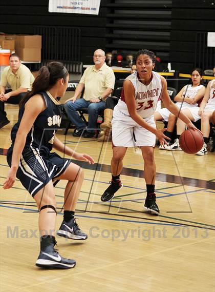 Thumbnail 3 in Downey vs. Sonora (So Cal Holiday Classic) photogallery.